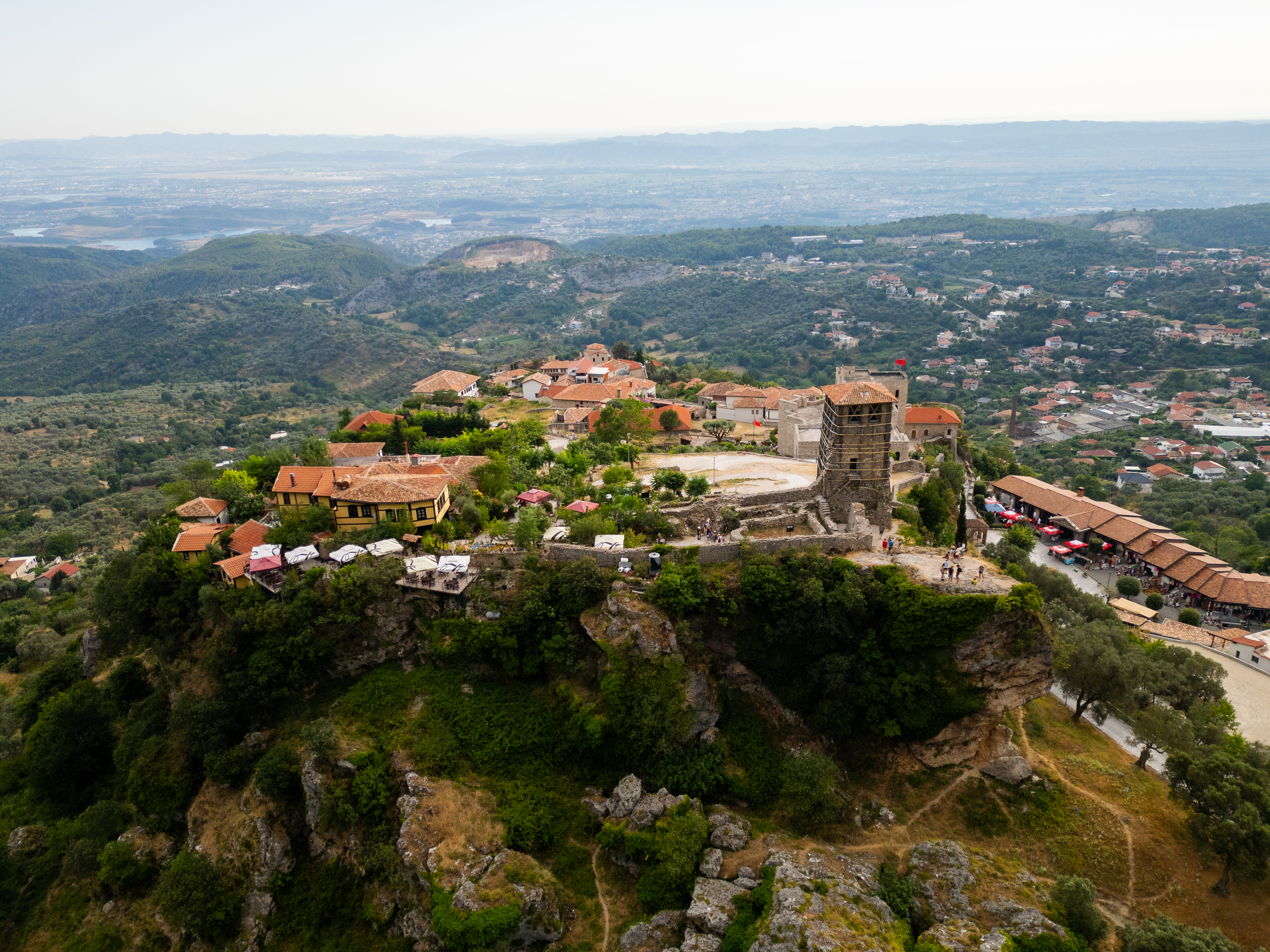Pamje panoramike nga Kruja